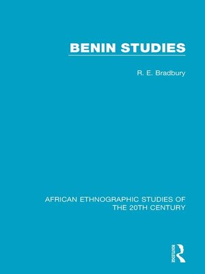 cover image of Benin Studies